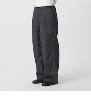 バックブラッシュド タフタ イージー パンツ