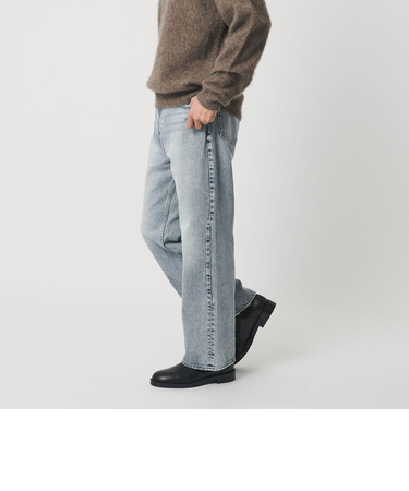 ハイフェード ニュアンス フレア 5P デニムパンツ NO.7