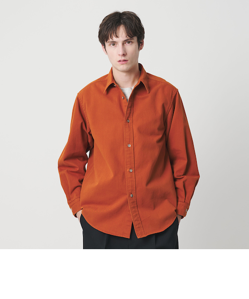 ダブルブラッシュ コットン レギュラーシャツ FORM型｜ビューティー