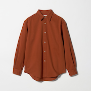 ダブルブラッシュ コットン レギュラーシャツ FORM型