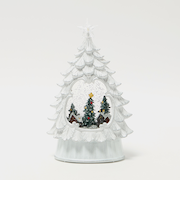 <SOW>スノーイング ライト クリスマスツリー