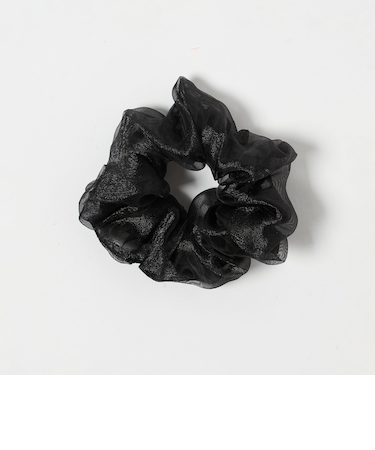 【WEB限定】シアー チュール シュシュ