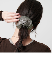 【WEB限定】シアー チュール シュシュ