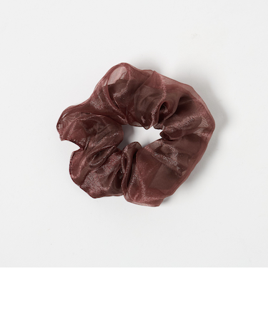 【WEB限定】シアー チュール シュシュ