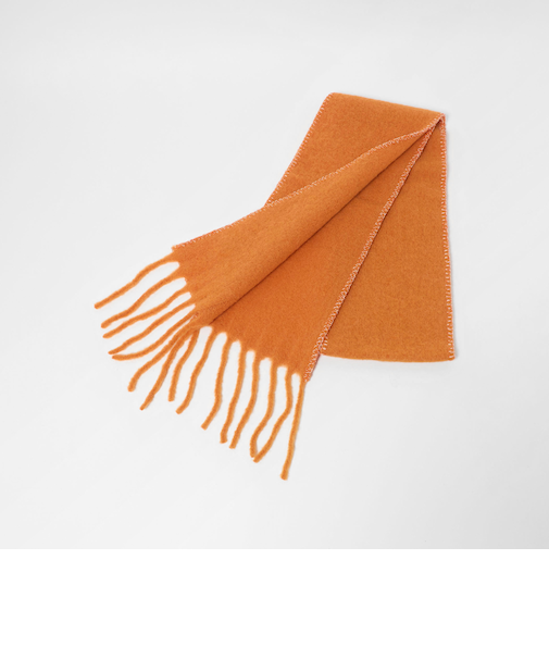 ＜mylab＞アルパカ ステッチマフラー