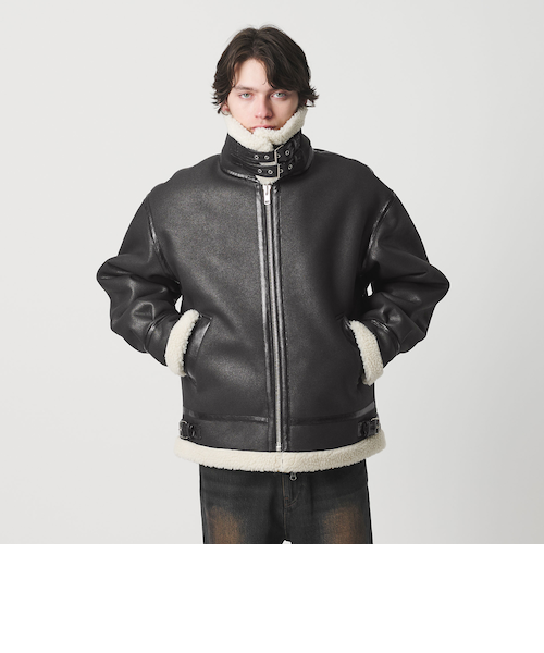 Clothsurgeon UNITED ARROWS ムートン B-3 ムートンライク B-3 ジャケット｜ビューティー＆ユース ユナイテッド