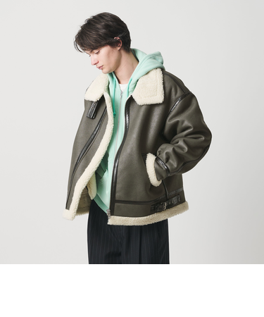 ムートンライク B-3 ジャケット