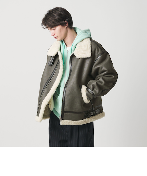 ムートンライク B-3 ジャケット