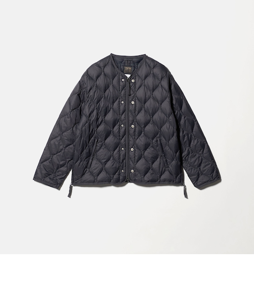 ＜TAION＞ミリタリー M65 ライナー Wジップ ショート ダウンジャケット