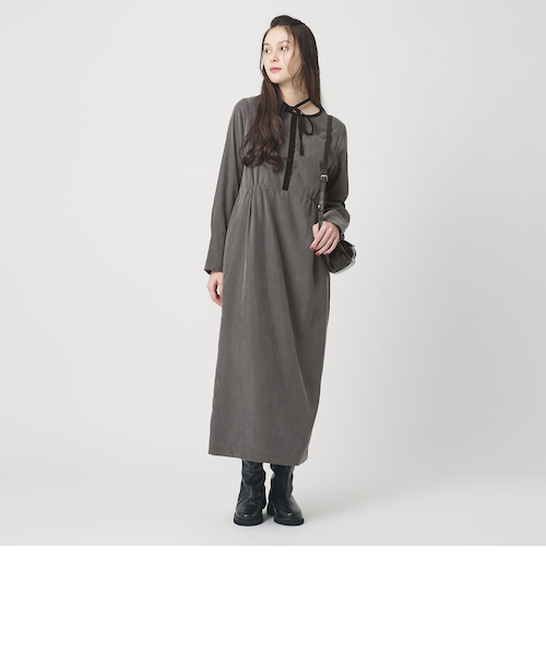 キュプラブレンド タイリボンワンピース｜ビューティー＆ユース