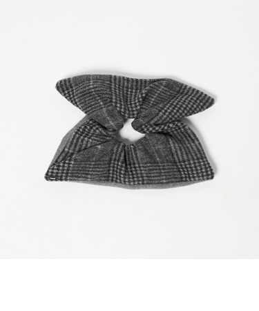 ＜heyep＞Plaid Square シュシュ