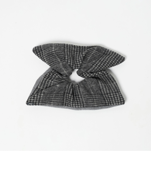 ＜heyep＞Plaid Square シュシュ