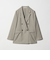 リネンライク ダブルジャケット