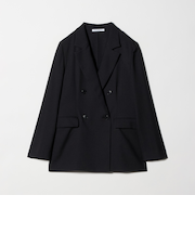 リネンライク ダブルジャケット