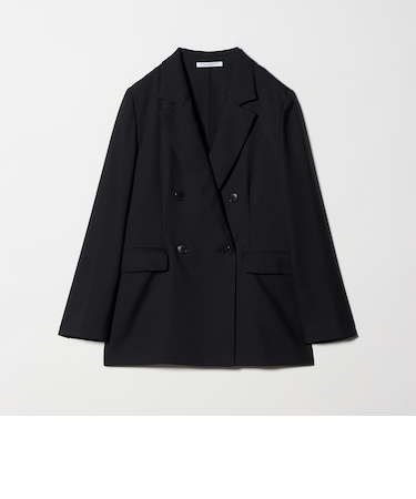 リネンライク ダブルジャケット