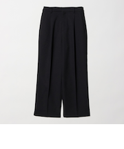 リネンライク ワイドストレートパンツ ウォッシャブル