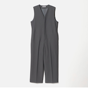 Vネックオールインワン