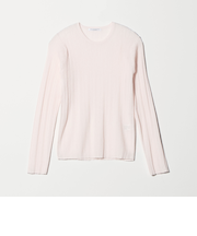 ランダムリブ ニットプルオーバー ウォッシャブル