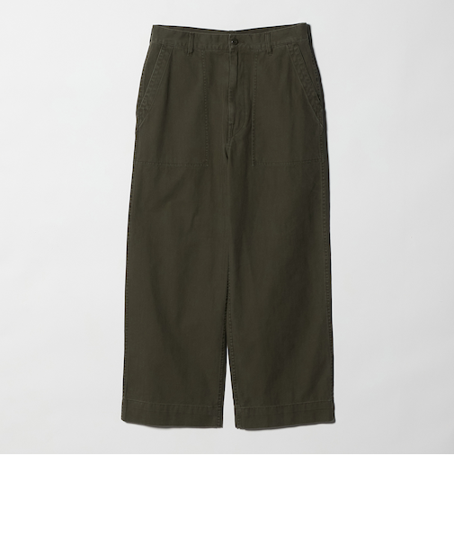 ヘリンボーン ツイル ベイカーパンツ