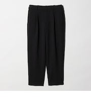 メランジ ダブルクロス 1プリーツ アジャスト パンツ NO.7