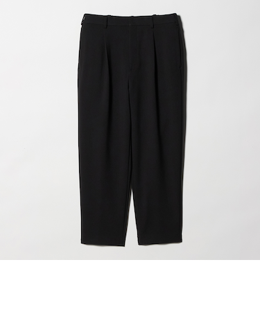 メランジ ダブルクロス 1プリーツ アジャスト パンツ NO.7