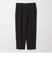 メランジ ダブルクロス 1プリーツ アジャスト パンツ NO.7