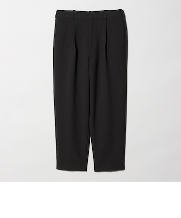 メランジ ダブルクロス 1プリーツ アジャスト パンツ NO.7