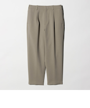 メランジ ダブルクロス 1プリーツ アジャスト パンツ NO.7