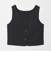 スクエアネック 2WAYベスト 吸水速乾 防シワ UV