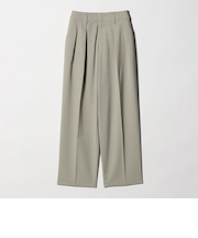 2タックテーパードパンツ 吸水速乾 防シワ UV