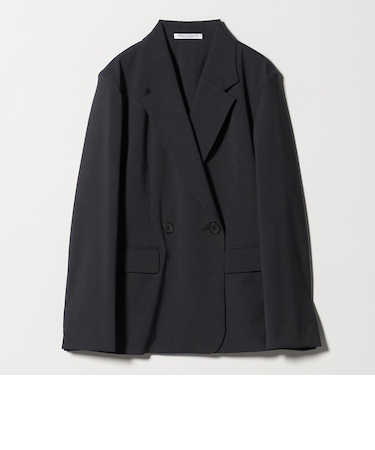 2ボタン ダブルジャケット 吸水速乾 防シワ UV