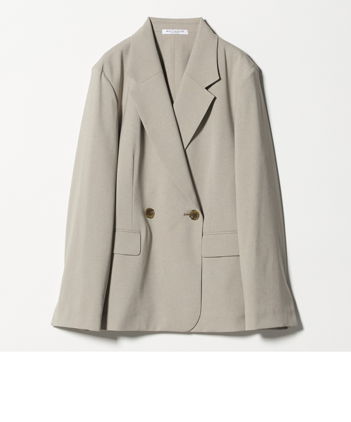 2ボタン ダブルジャケット 吸水速乾 防シワ UV