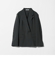 テーラード ダブルジャケット 吸水速乾 防シワ UV