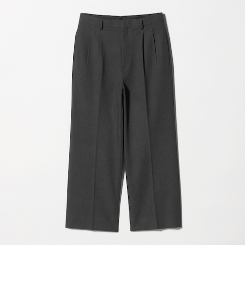 ダブル T/R 2プリーツ ボリューム スラックス NO.9 ウォッシャブル