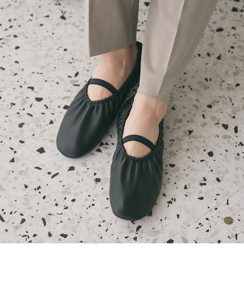 まゆクラークスUnstructured ネイビー バレエシューズ 23cm まゆクラークスUnstructured ネイビー バレエシューズ 23cm まゆ