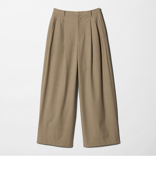 バックラップタックパンツ ウォッシャブル