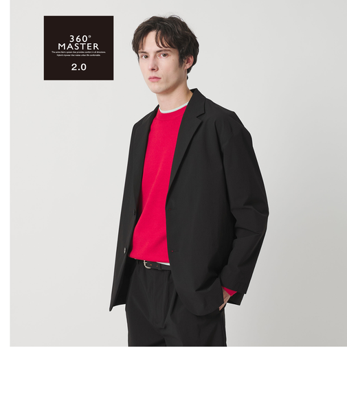 360°MASTER 2.0 リラックス 2ボタン ジャケット セットアップ対応 ストレッチ 撥水