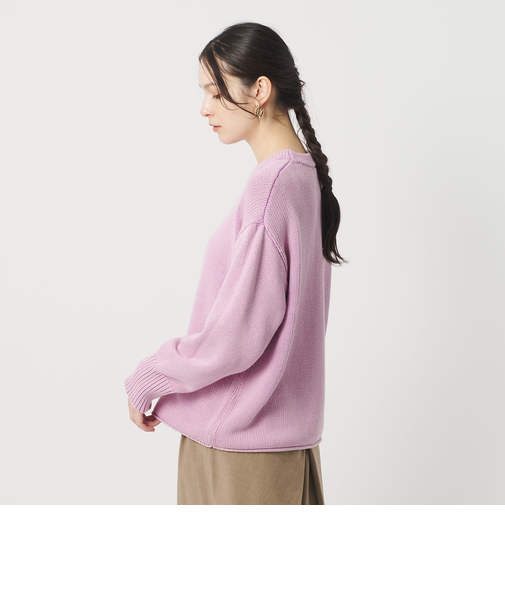 フェード クルーネックニットプルオーバー