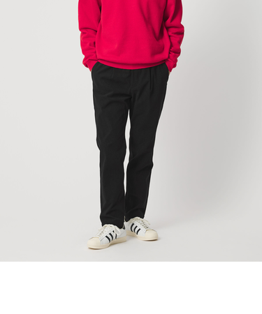 トリコット コーデュロイ 1プリーツ イージーパンツ NO.5 ストレッチ