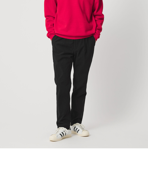 トリコット コーデュロイ 1プリーツ イージーパンツ NO.5 ストレッチ