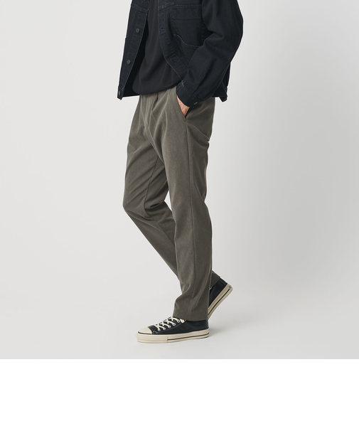 トリコット コーデュロイ 1プリーツ イージーパンツ NO.5 ストレッチ