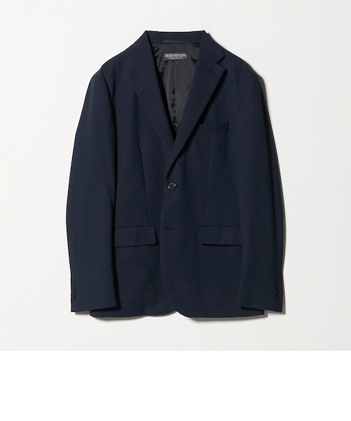 ピンヘッド ポリエステル 2B ジャケット セットアップ対応可能