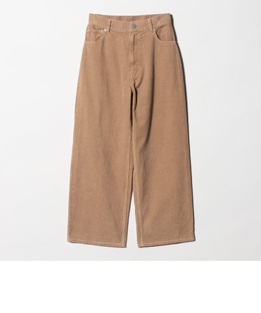 オーバーダイ コーデュロイ ５ポケットパンツ