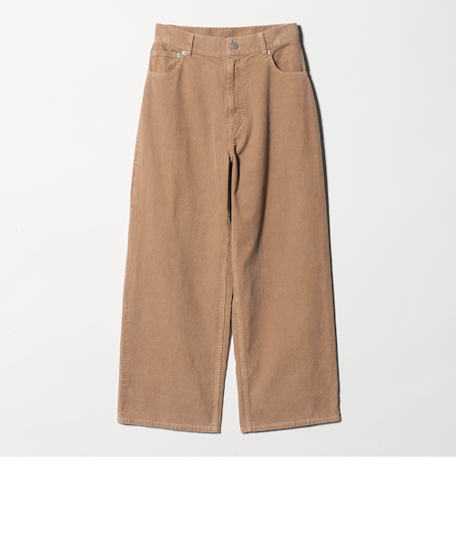 オーバーダイ コーデュロイ ５ポケットパンツ