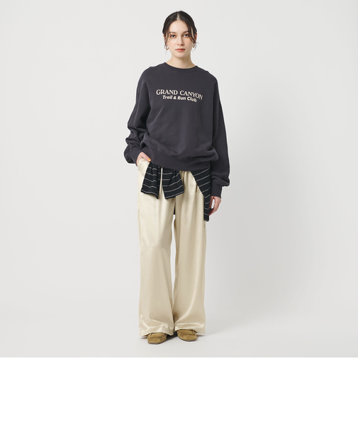 チンツゴム ワイドパンツ ウォッシャブル