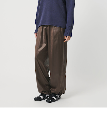 チンツゴム ワイドパンツ ウォッシャブル