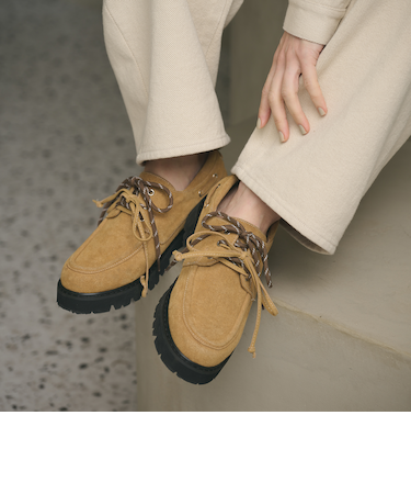 3WAY デッキシューズ ベージュ