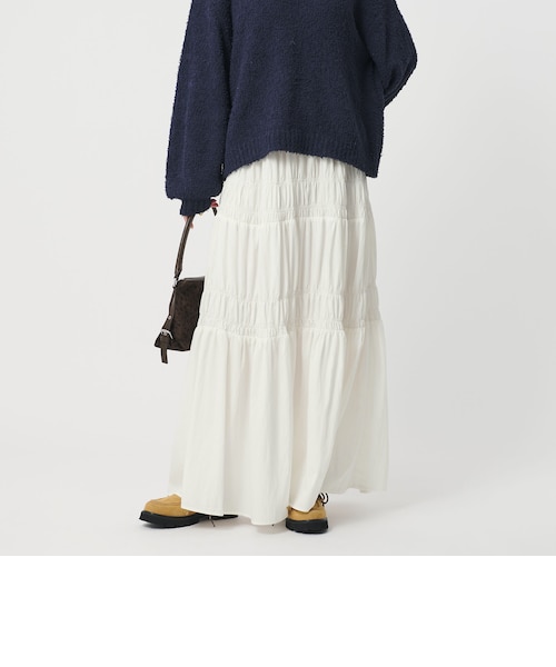 【新品】UNITED ARROWS チュール ティアード スカート ユナイテッドアローズ チュール ティアード スカート 38 【公式通販】