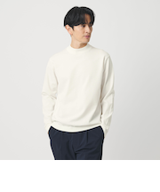 デオドラント ジャケット ネック ロングスリーブ ニット 抗菌防臭 ウォッシャブル