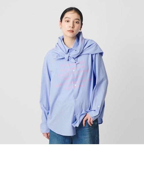 シャルベ ユナイテッドアローズ別注 6500024F0003_l1_a010.jpg ストライプ M トップス